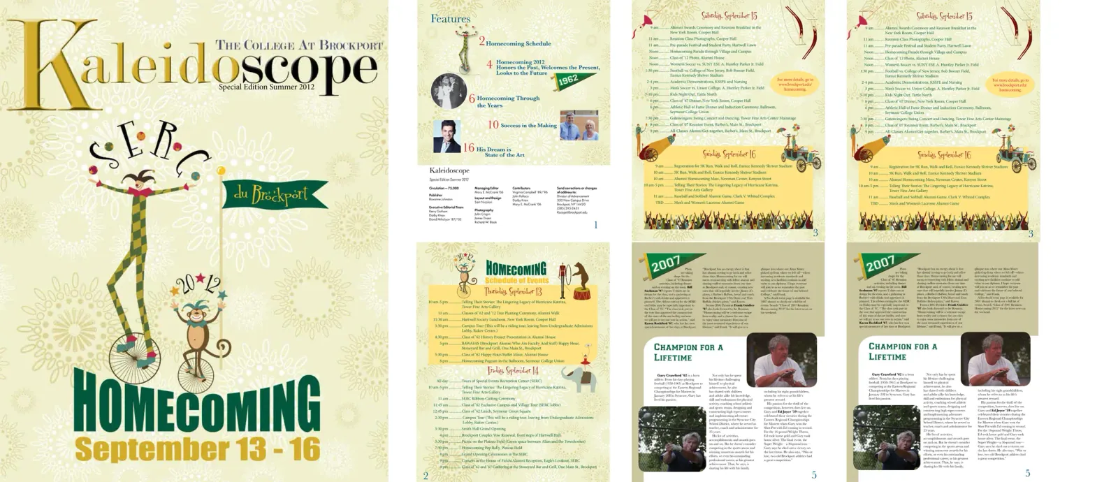 Kaleidoscope Homecoming issue